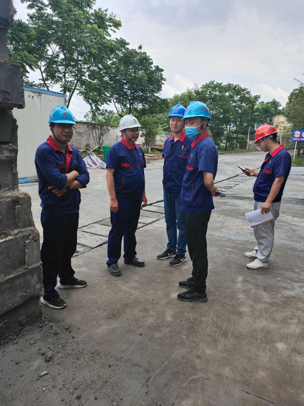 公司開展二季度安環(huán)、消防、防汛綜合大檢查