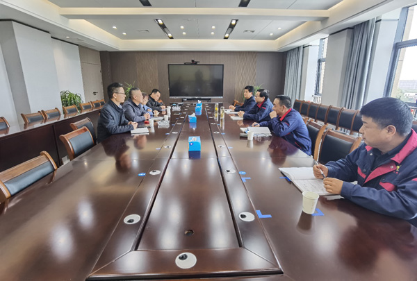 葛洲壩集團、中鐵十四局集團到公司調(diào)研